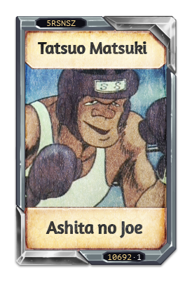 Tatsuo Matsuki Ashita no Joe