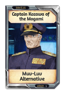 Captain Kozawa of the Mogami Muv-Luv Alternative