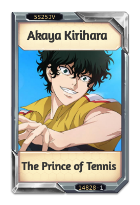 Akaya Kirihara The Prince of Tennis