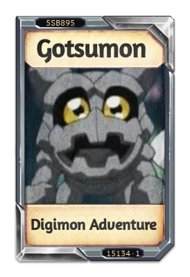 Gotsumon Digimon Adventure