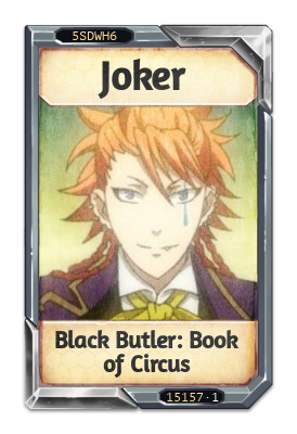 Joker Black Butler: Book of Circus