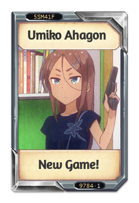 Umiko Ahagon New Game!