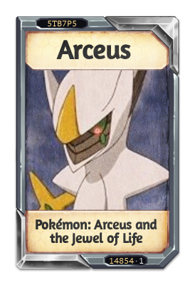 Arceus Pokémon: Arceus and the Jewel of Life