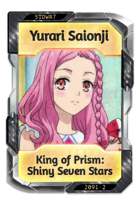 Yurari Saionji King of Prism: Shiny Seven Stars