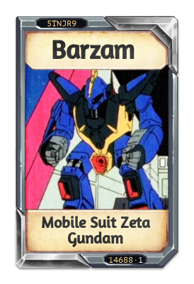 Barzam Mobile Suit Zeta Gundam