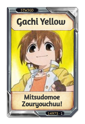 Gachi Yellow Mitsudomoe Zouryouchuu!