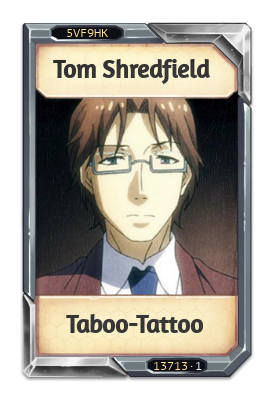 Tom Shredfield Taboo-Tattoo