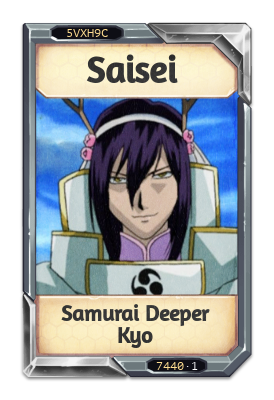 Saisei Samurai Deeper Kyo