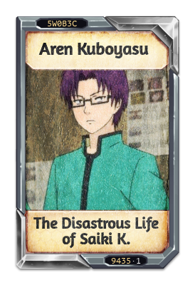 Aren Kuboyasu The Disastrous Life of Saiki K.