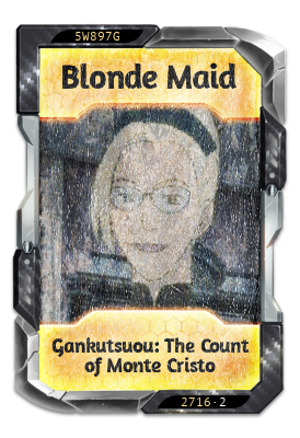 Blonde Maid Gankutsuou: The Count of Monte Cristo