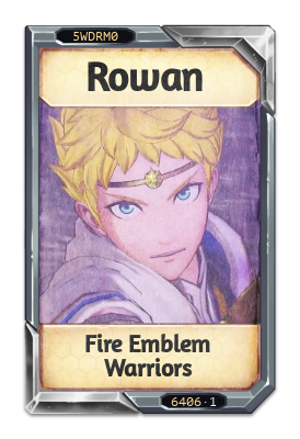 Rowan Fire Emblem Warriors