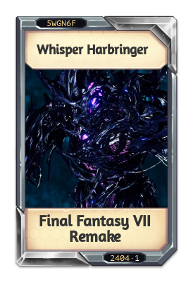 Whisper Harbringer Final Fantasy VII Remake