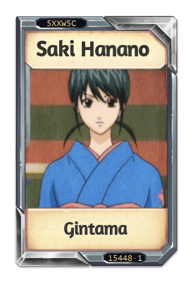 Saki Hanano Gintama