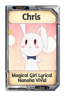 Chris Magical Girl Lyrical Nanoha ViVid