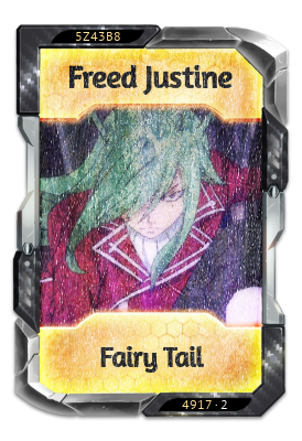 Freed Justine Fairy Tail