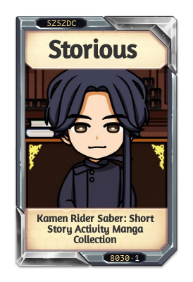 Storious Kamen Rider Saber: Short Story Activity Manga Collection