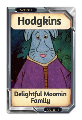 Hodgkins Delightful Moomin Family