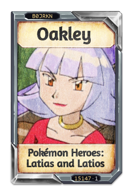 Oakley Pokémon Heroes: Latias and Latios