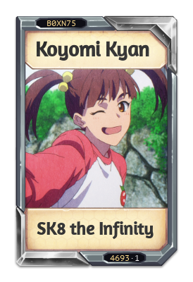 Koyomi Kyan SK8 the Infinity