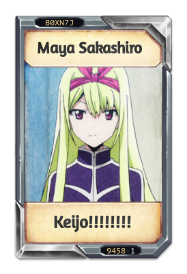 Maya Sakashiro Keijo!!!!!!!!