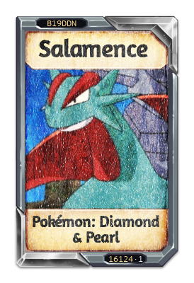 Salamence Pokémon: Diamond & Pearl