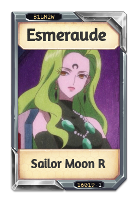 Esmeraude Sailor Moon R