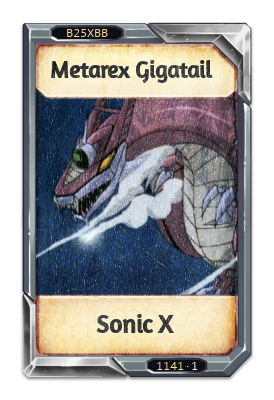 Metarex Gigatail Sonic X