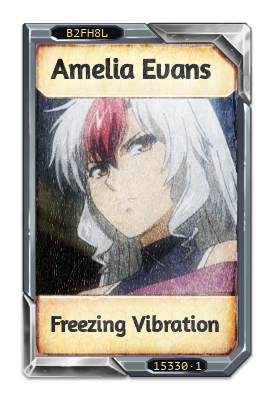 Amelia Evans Freezing Vibration