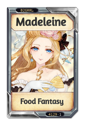 Madeleine Food Fantasy