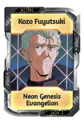 Kozo Fuyutsuki Neon Genesis Evangelion