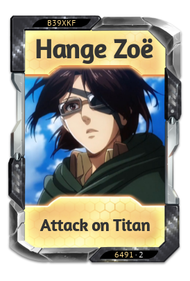 Hange Zoë Attack on Titan