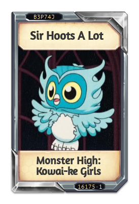 Sir Hoots A Lot Monster High: Kowai-ke Girls