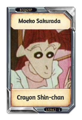 Moeko Sakurada Crayon Shin-chan