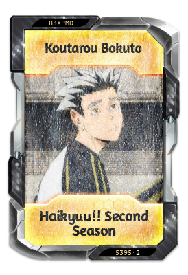 Koutarou Bokuto Haikyuu!! Second Season