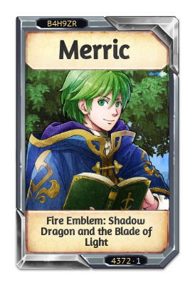 Merric Fire Emblem: Shadow Dragon and the Blade of Light