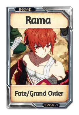 Rama Fate/Grand Order