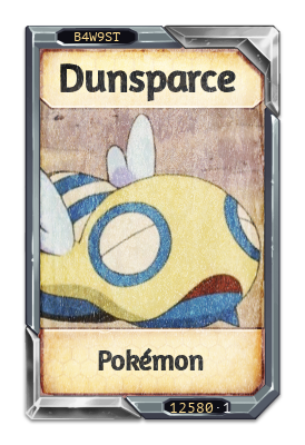 Dunsparce Pokémon