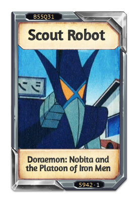 Scout Robot Doraemon: Nobita and the Platoon of Iron Men