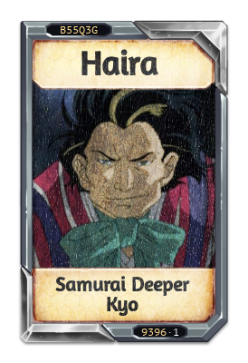 Haira Samurai Deeper Kyo