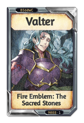 Valter Fire Emblem: The Sacred Stones