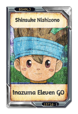 Shinsuke Nishizono Inazuma Eleven GO