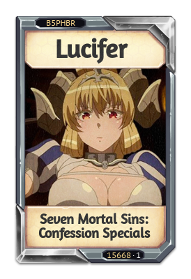 Lucifer Seven Mortal Sins: Confession Specials