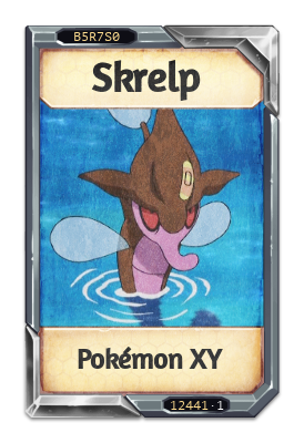 Skrelp Pokémon XY