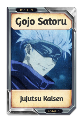 Gojo Satoru Jujutsu Kaisen