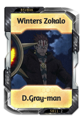 Winters Zokalo D.Gray-man