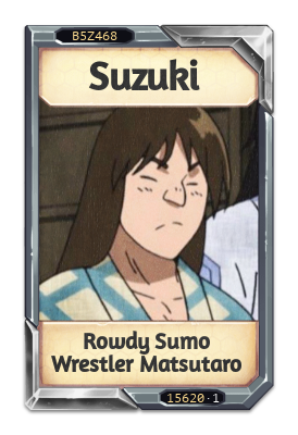 Suzuki Rowdy Sumo Wrestler Matsutaro