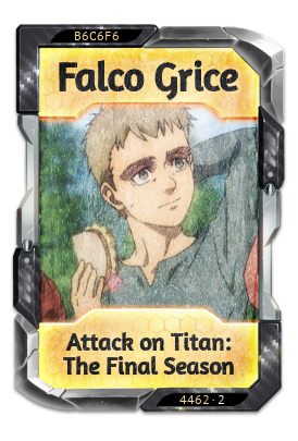 Falco Grice Attack on Titan: The Final Season