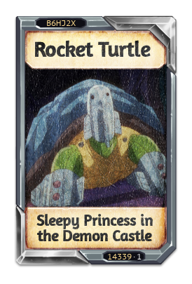 Rocket Turtle Sleepy Princess in the Demon Castle