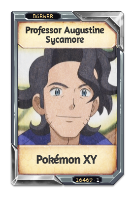 Professor Augustine Sycamore Pokémon XY