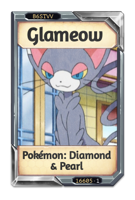 Glameow Pokémon: Diamond & Pearl